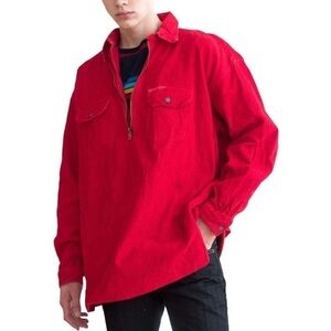 Marlboro Red Vintage 90’s Corduroy Pullover Shirt